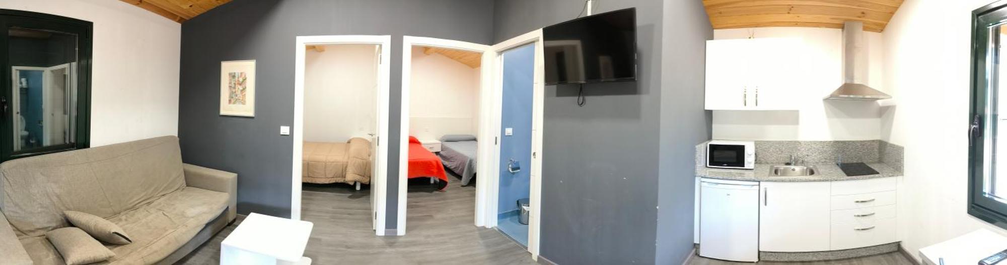 Teiraboa Base Camp Otel Arzúa Dış mekan fotoğraf
